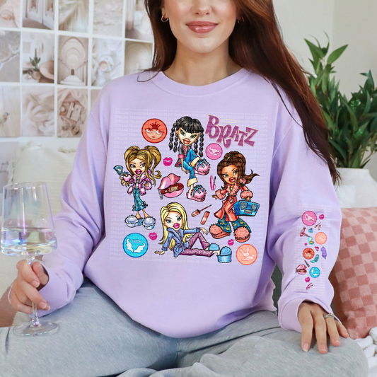 DOLLZ SLUMBER PARTY EXCLUSIVE + FREE SLEEVE - CLEAR FILM SCREENPRINT