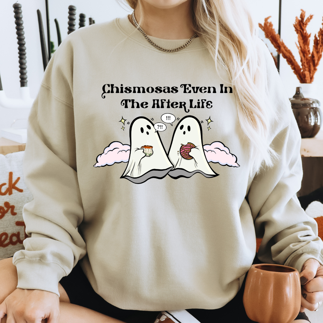 CHISMOSAS IN AFTER LIFE - CLEAR FILM SCREEN PRINT