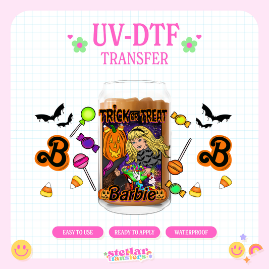 TRICK OR TREAT DOLL - 16 OZ UV DTF