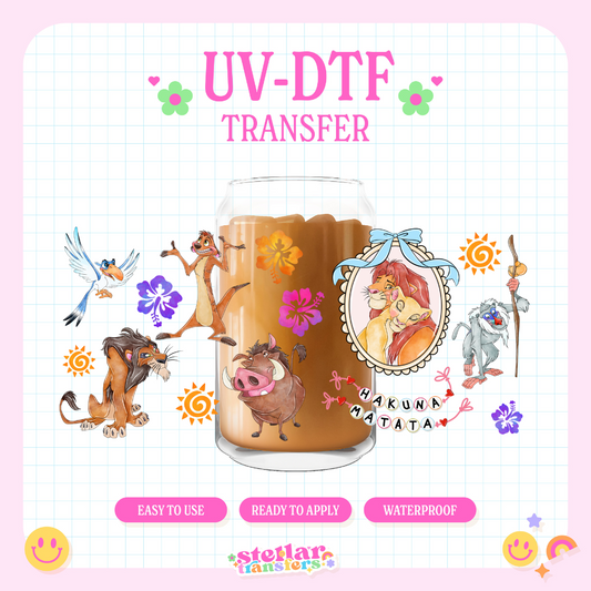LION COQUETTE - 16 OZ UV DTF