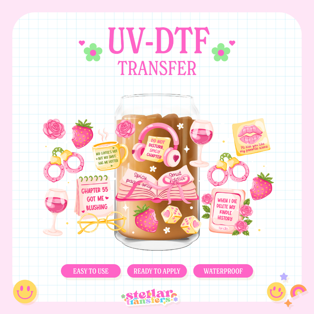 SPICY PAGES - 16 OZ UV DTF