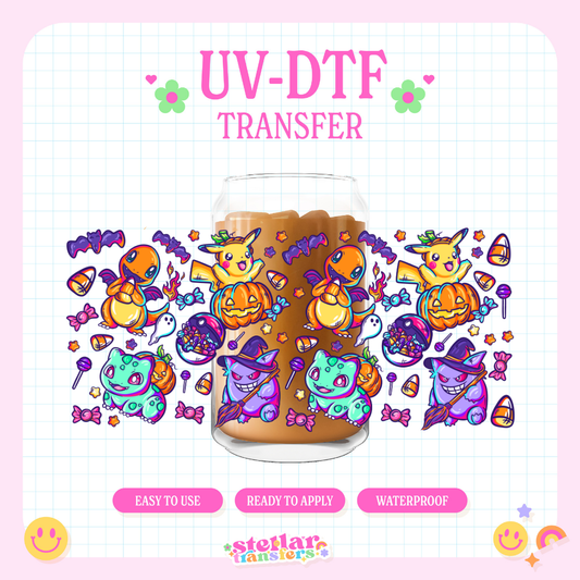 POKE HALLOWEEN - 16 OZ UV DTF