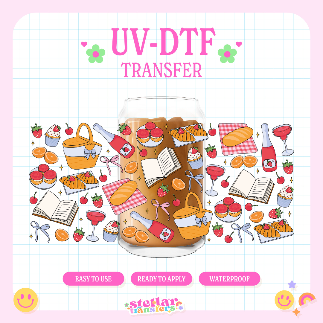 BERRY PICNIC - 16 OZ UV DTF