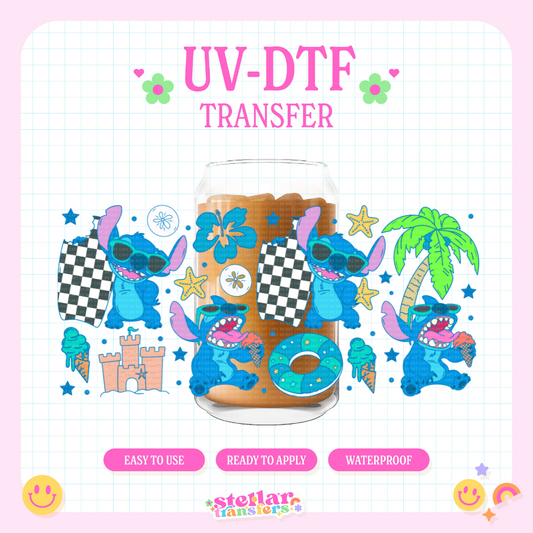 ALIEN SUMMER FUN - 16 OZ UV DTF