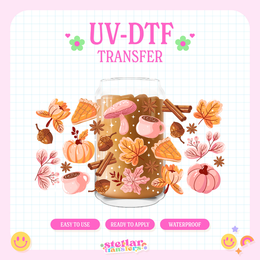 COZY FALL - 16 OZ UV DTF