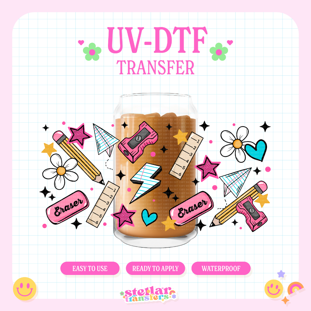 TEACHER TOOLS - 16 OZ UV DTF