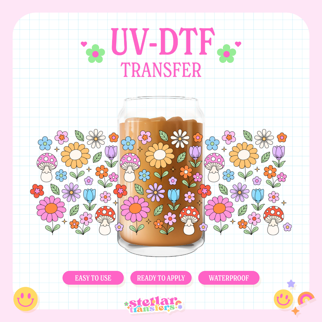 SPRING CUTIES - 16 OZ UV DTF