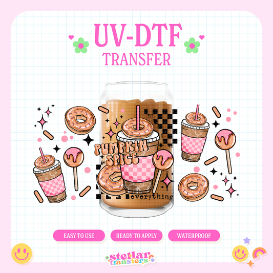 PUMPKIN SPICE EVERYTHING - 16 OZ UV DTF