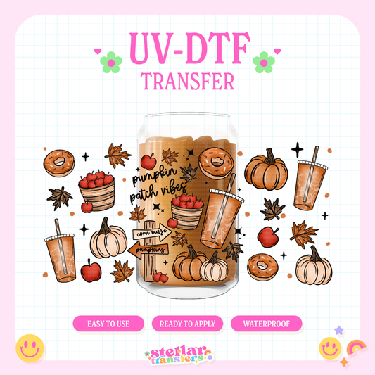 PUMPKIN PATCH VIBES - 16 OZ UV DTF