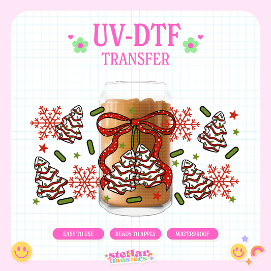 CHRISTMAS SWEET TREES - 16 OZ UV DTF