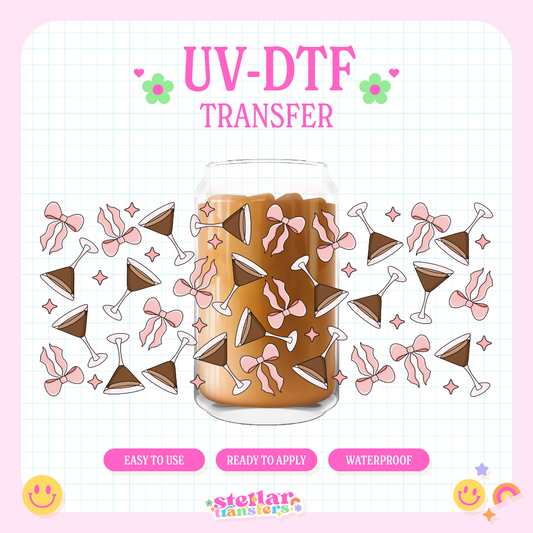 MARTINI GIRLY - 16 OZ UV DTF