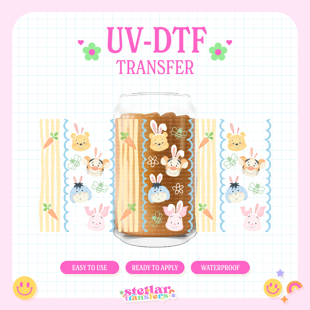 HONEY EASTER BUDDIES - 16 OZ UV DTF