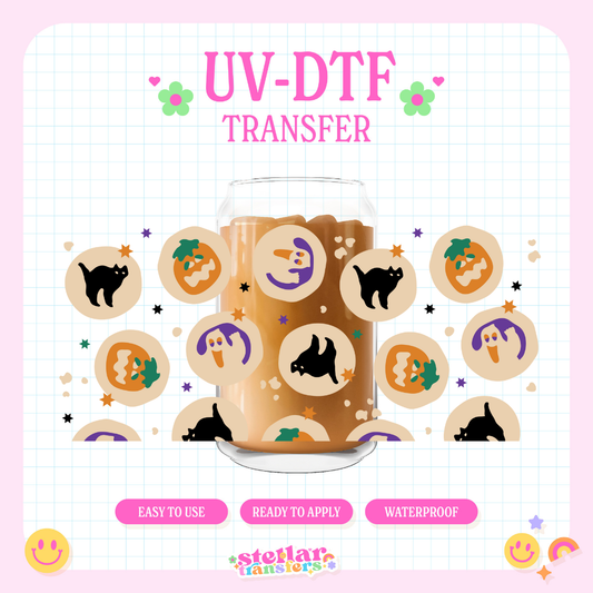 HALLOWEEN COOKIES - 16 OZ UV DTF