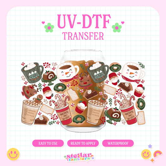 COZY CHRISTMAS - 16 OZ UV DTF