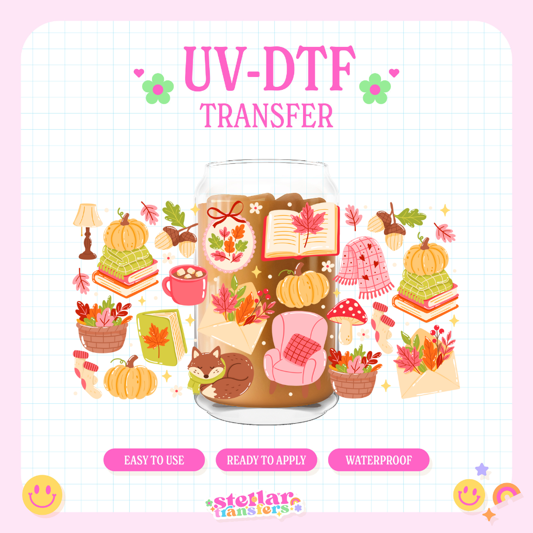 COZY AUTUMN - 16 OZ UV DTF