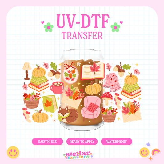 COZY AUTUMN - 16 OZ UV DTF