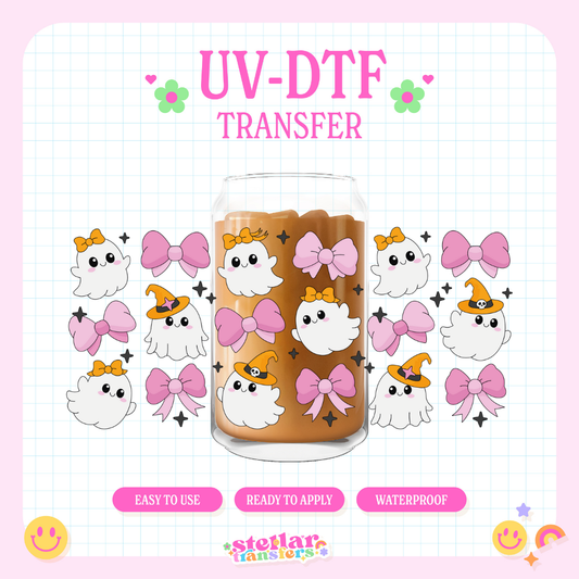 GHOULS & BOWS - 16 OZ UV DTF