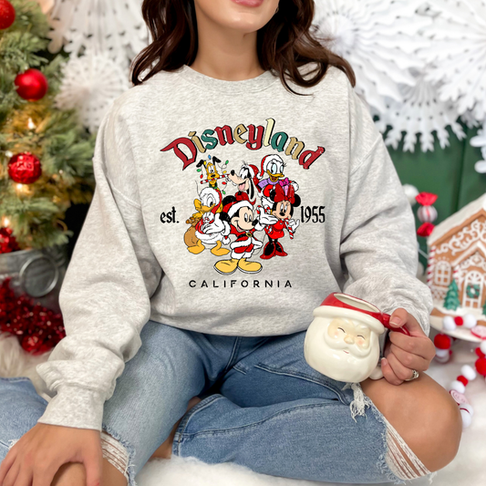 CHRISTMAS DISNLAND - CLEAR FILM SCREEN PRINT