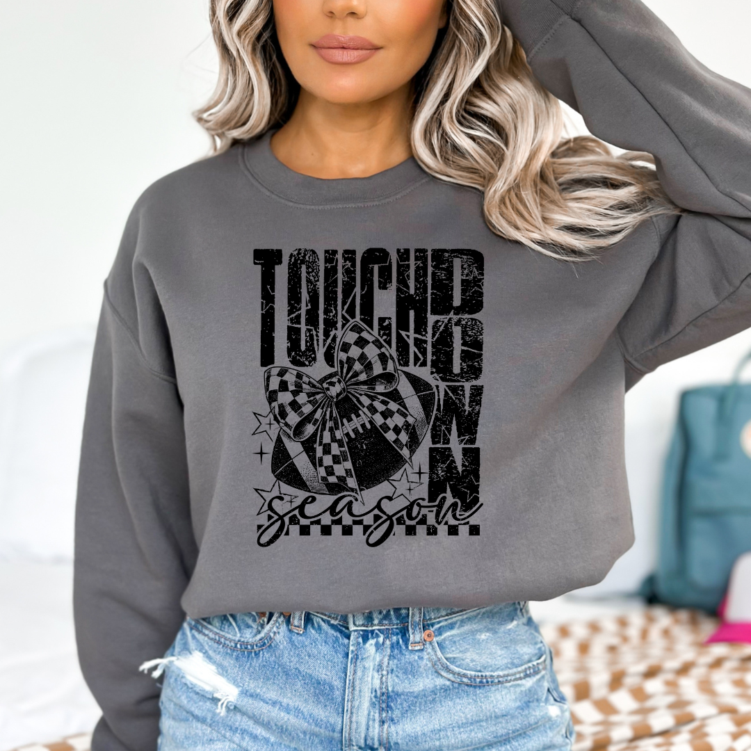 TOUCHDOWN SEASON - SINGLE COLOR SCREEN PRINT