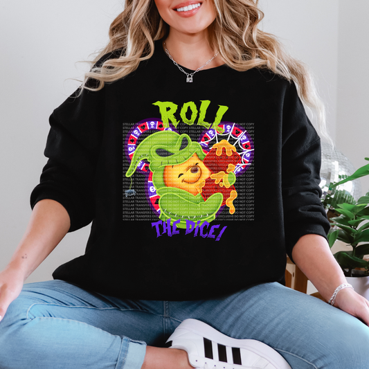 ROLL THE DICE EXCLUSIVE - CLEAR FILM SCREEN PRINT