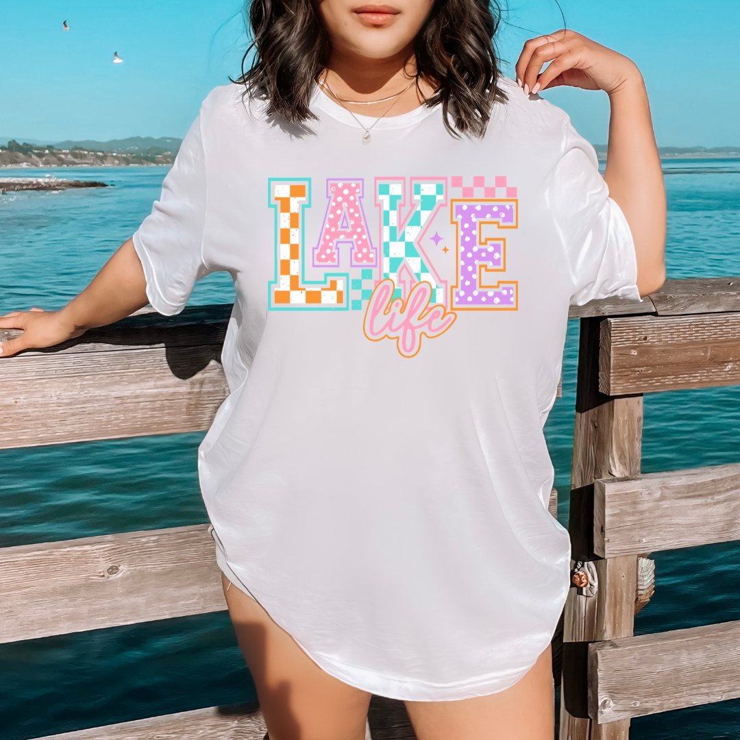 LAKE LIFE - CLEAR FILM SCREEN PRINT