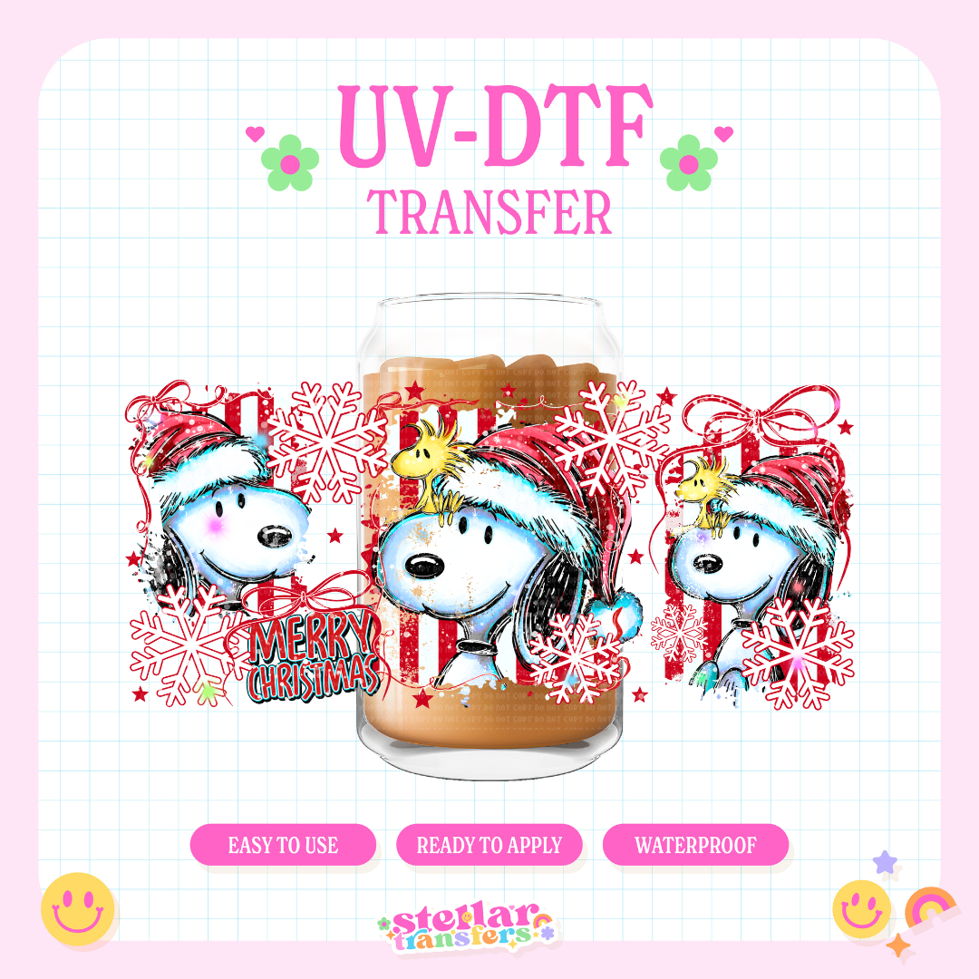 SNOOP XMAS - 16 OZ UV DTF