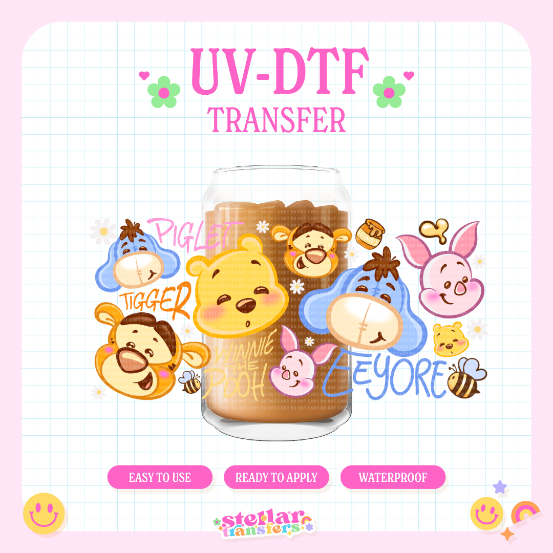 HONEY AND FRIENDS - 16 OZ UV DT