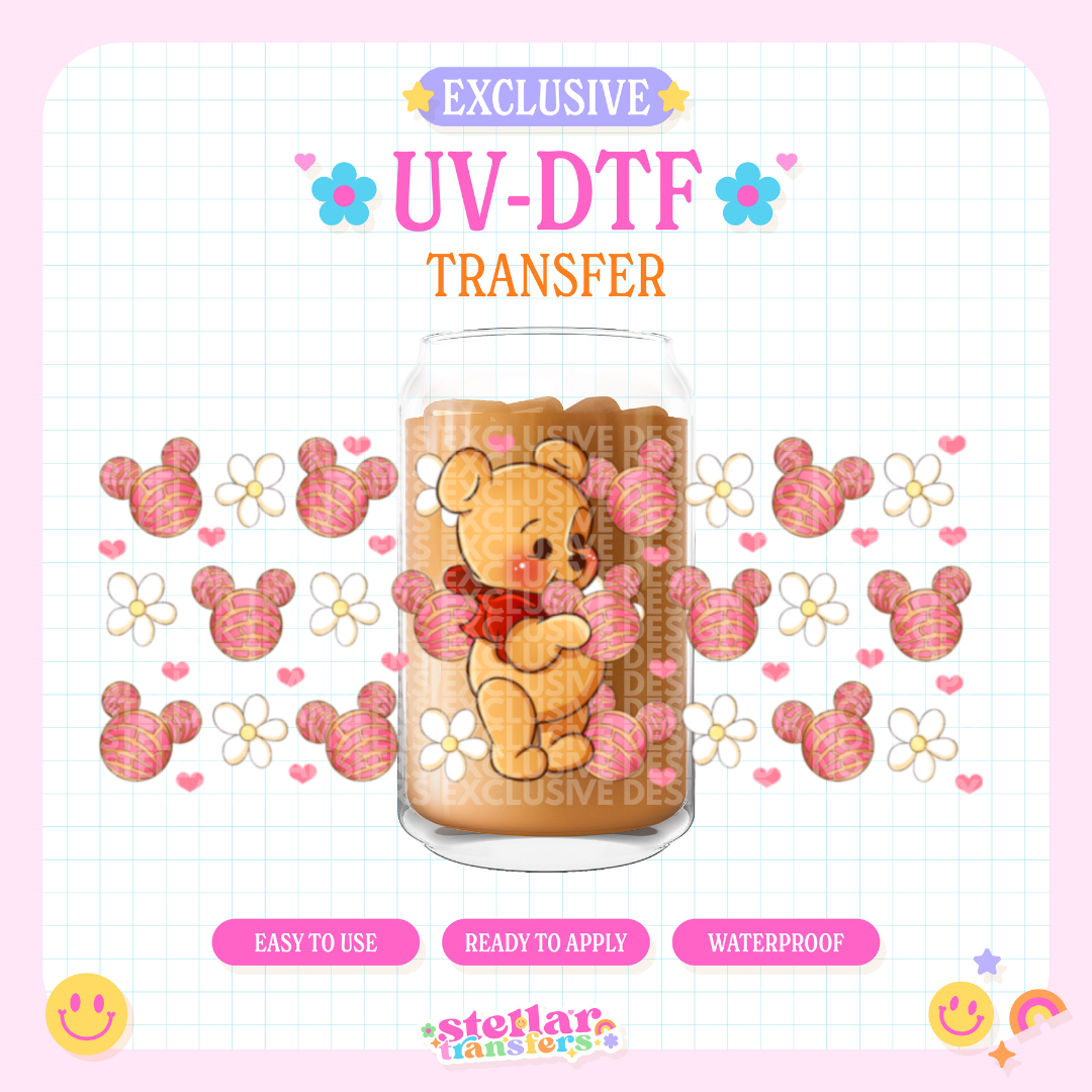CONCHITA HONEY BEAR EXCLUSIVE - 16 OZ UV DTF