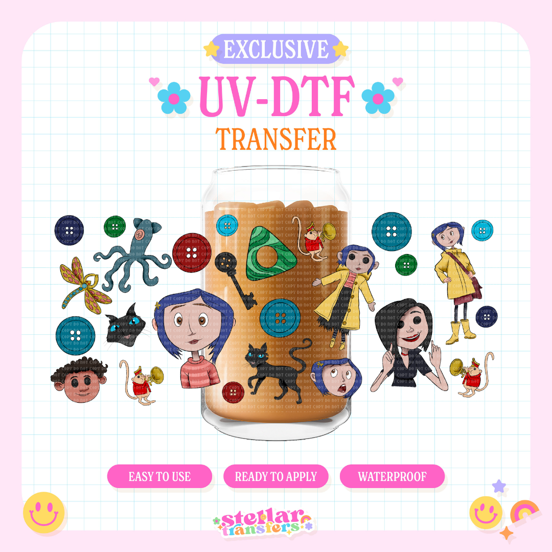 CORA EXCLUSIVE - 16 OZ UV DTF