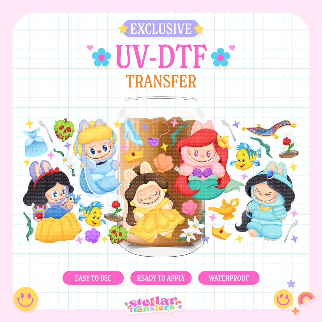 BUBU PRINCESSES EXCLUSIVE - 16 OZ UV DTF