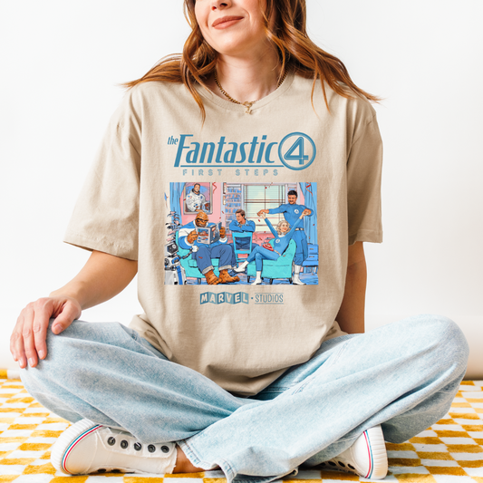 FANTASTIC HEROS - CLEAR FILM SCREEN PRINT