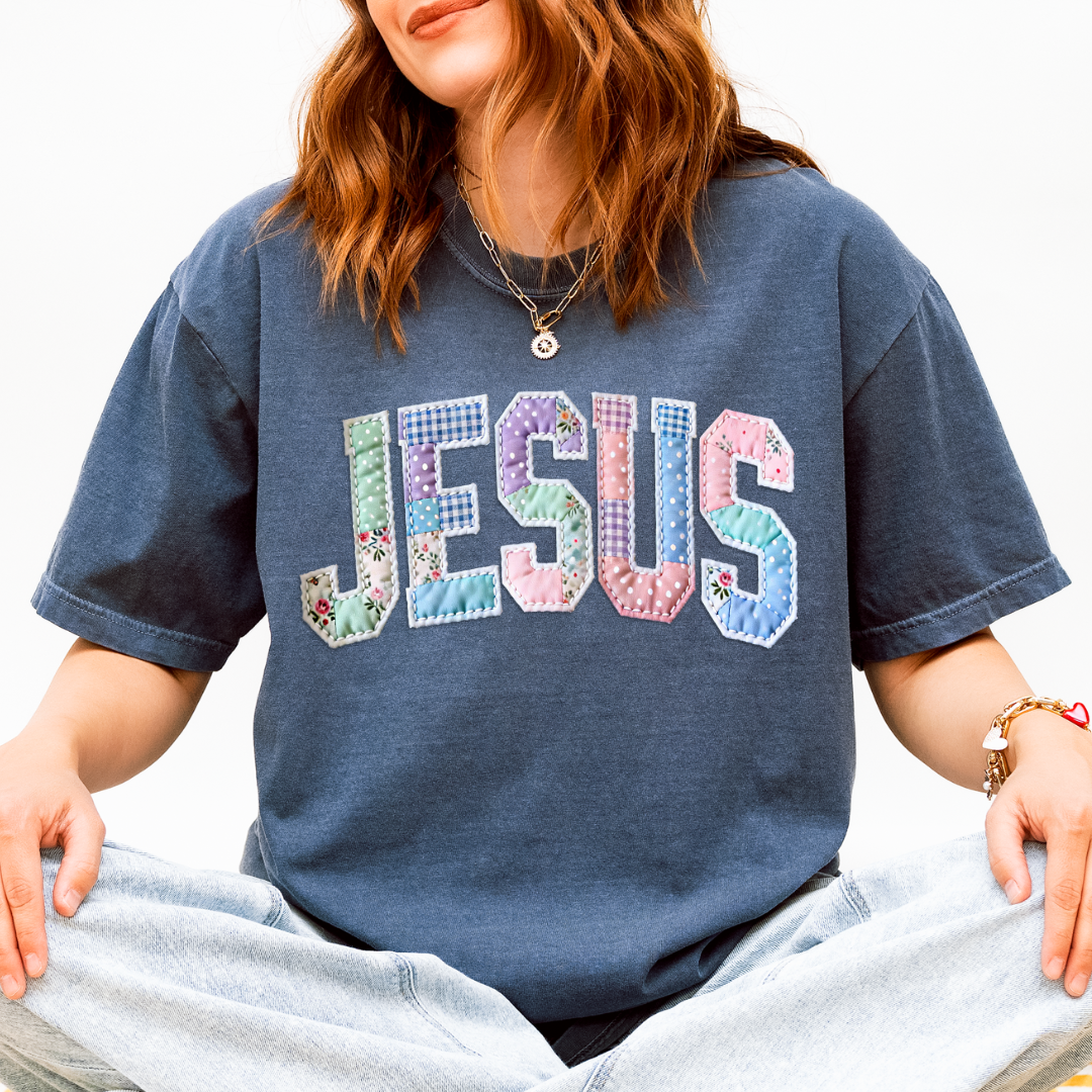 JESUS - CLEAR FILM SCREEN PRINT