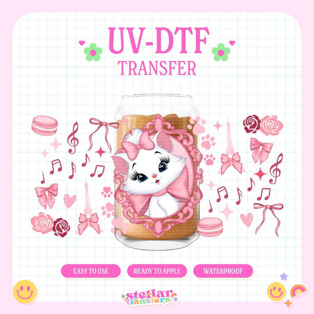 MARIE COQUETTE - 16 OZ UV DTF