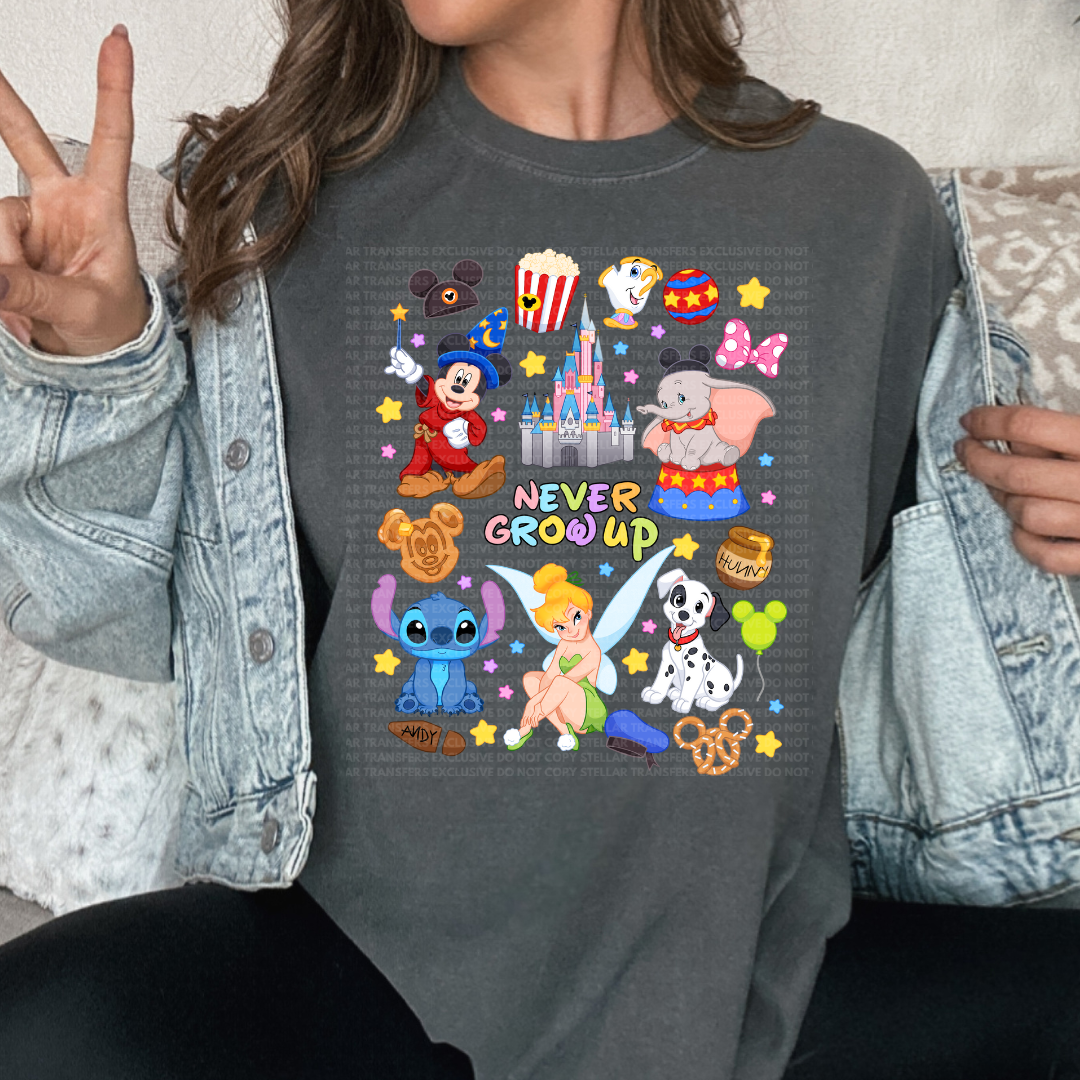 HAPPIEST PLACE EVER EXCLUSIVE - CLEAR FILM SCREEN PRINT