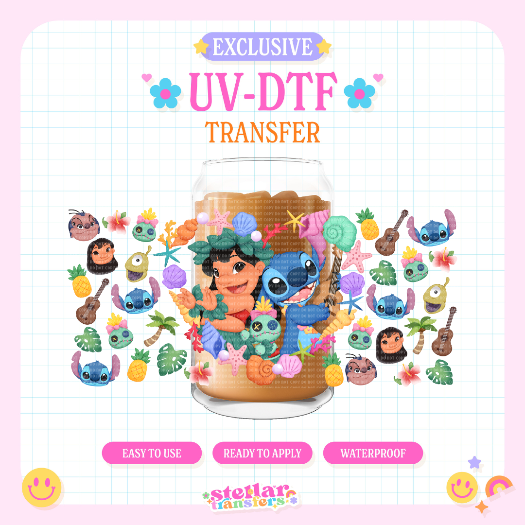 ALIEN AND FRIENDS EXCLUSIVE - 16 OZ UV DTF