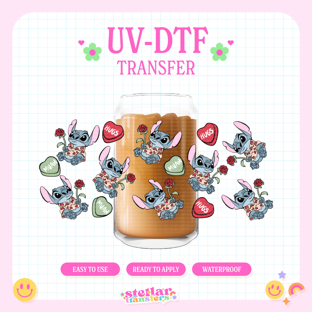 ALIEN CUTE HUGS - 16 OZ UV DTF