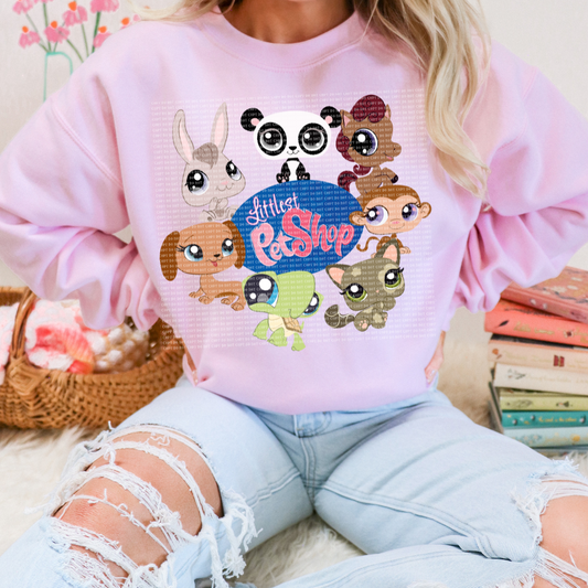 LITTLEST PET FRIENDS EXCLUSIVE - CLEAR FILM SCREENPRINT