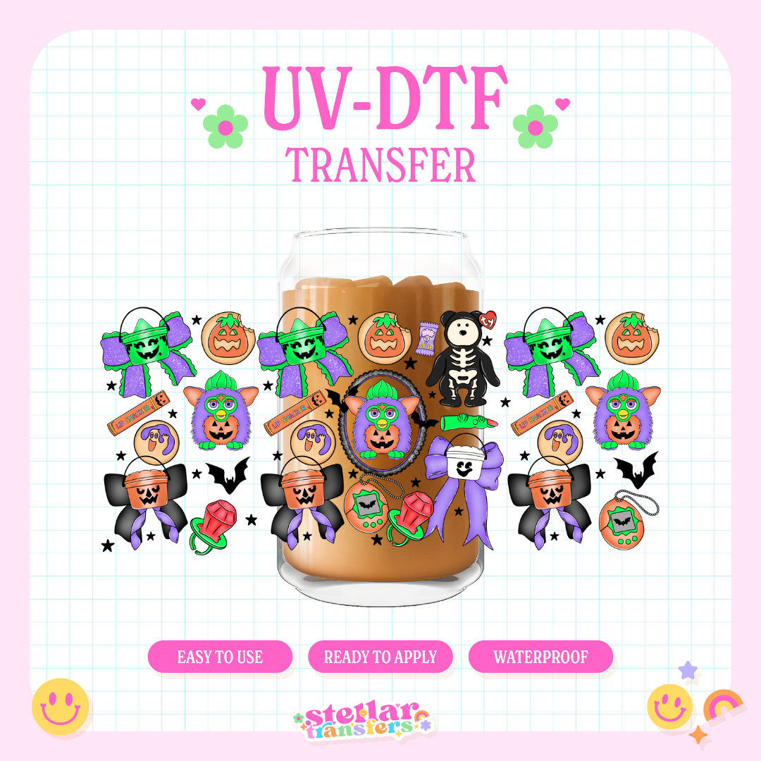 90s HALLOWEEN - 16 OZ UV DTF