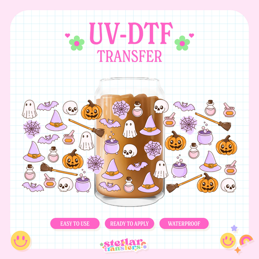 HALLOWEEN CUP - 16 OZ UV DTF