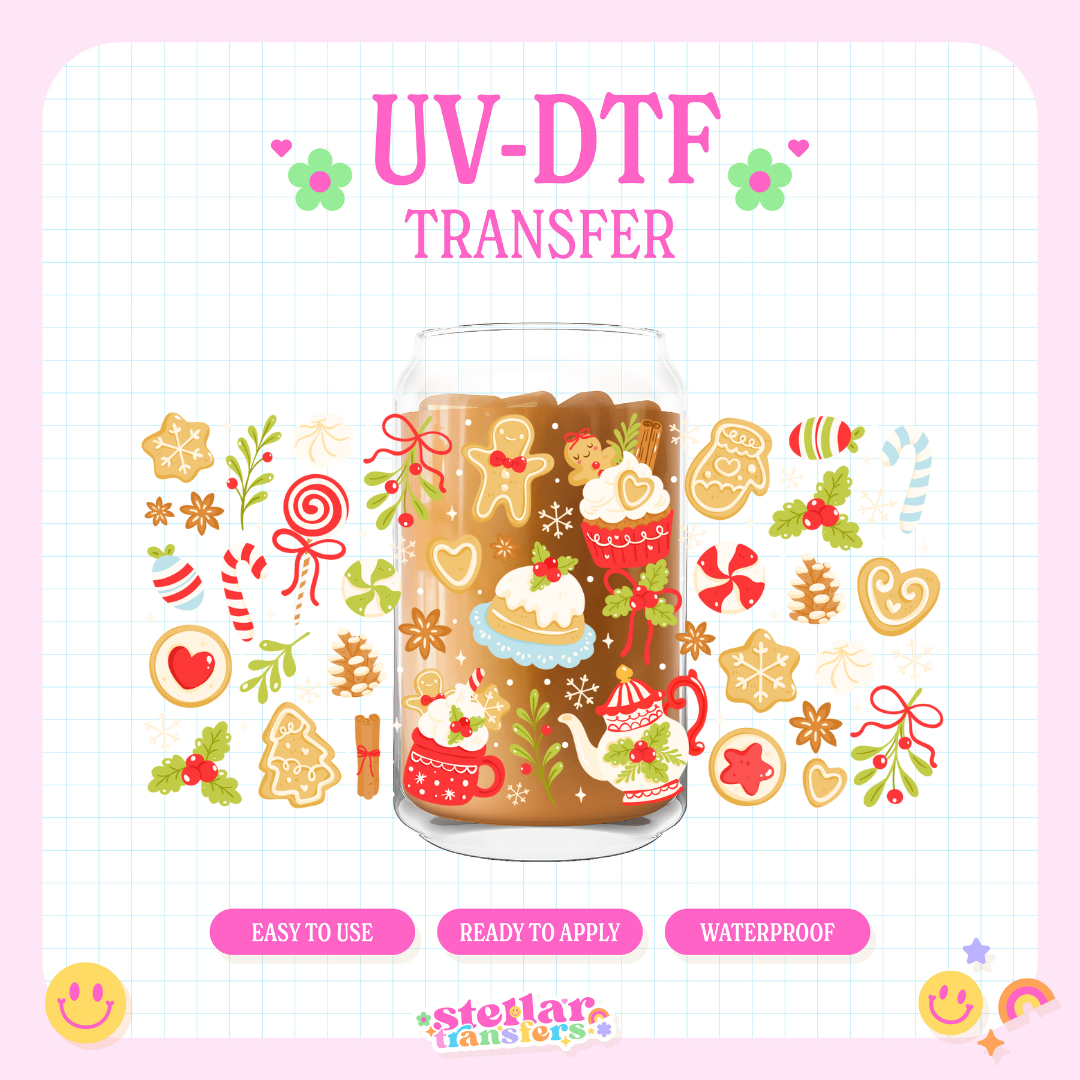 CHRISTMAS THINGS - 16 OZ UV DTF