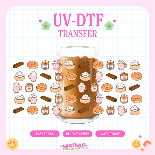 CINNAMON - 16 OZ UV DTF