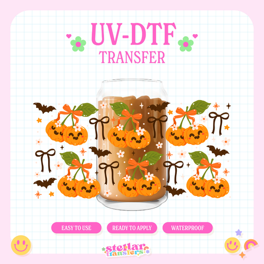 PUMPKIN CHERRY - 16 OZ UV DTF