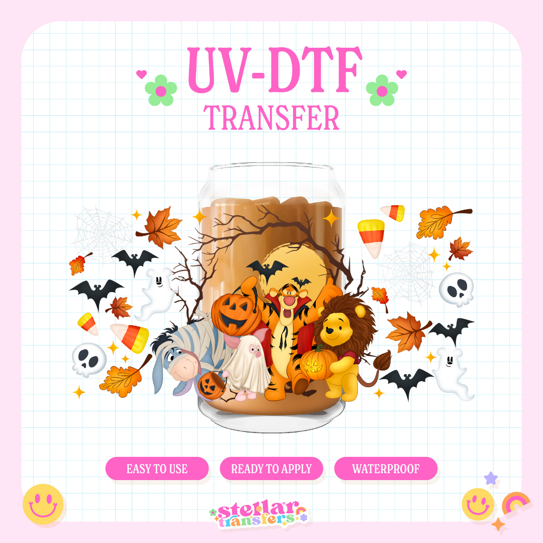 HONEY TRICK OR TREAT - 16 OZ UV DTF
