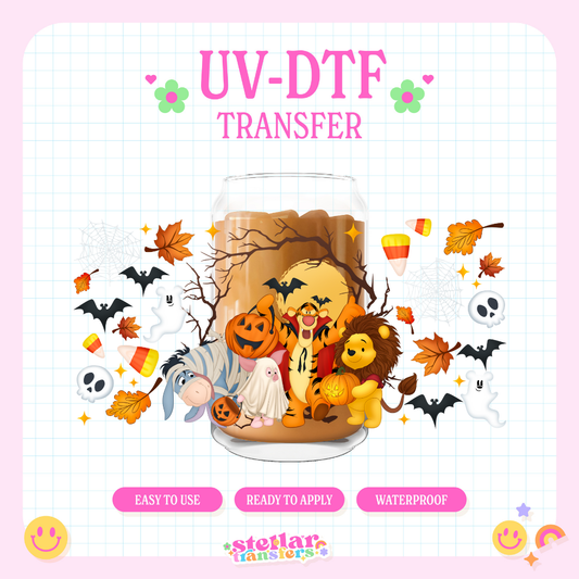 HONEY TRICK OR TREAT - 16 OZ UV DTF