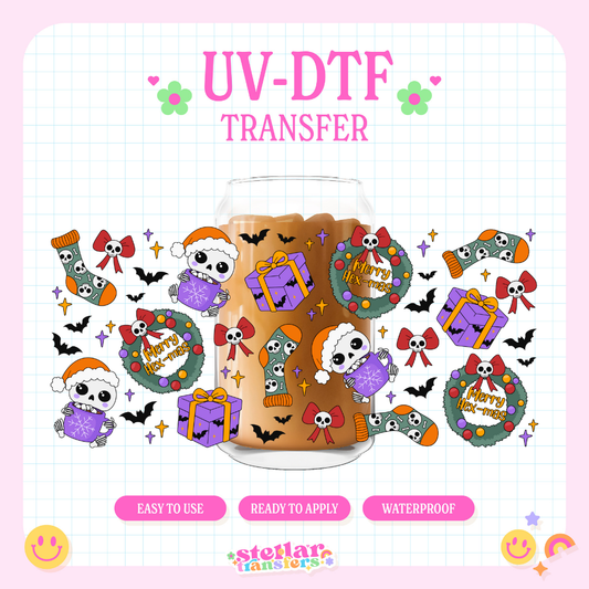 MERRY HEX-MAS - 16 OZ UV DTF