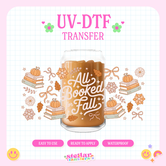 ALL BOOKED FOR FALL - 16 OZ UV DTF