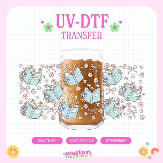 GIRLY BOOKS - 16 OZ UV DTF