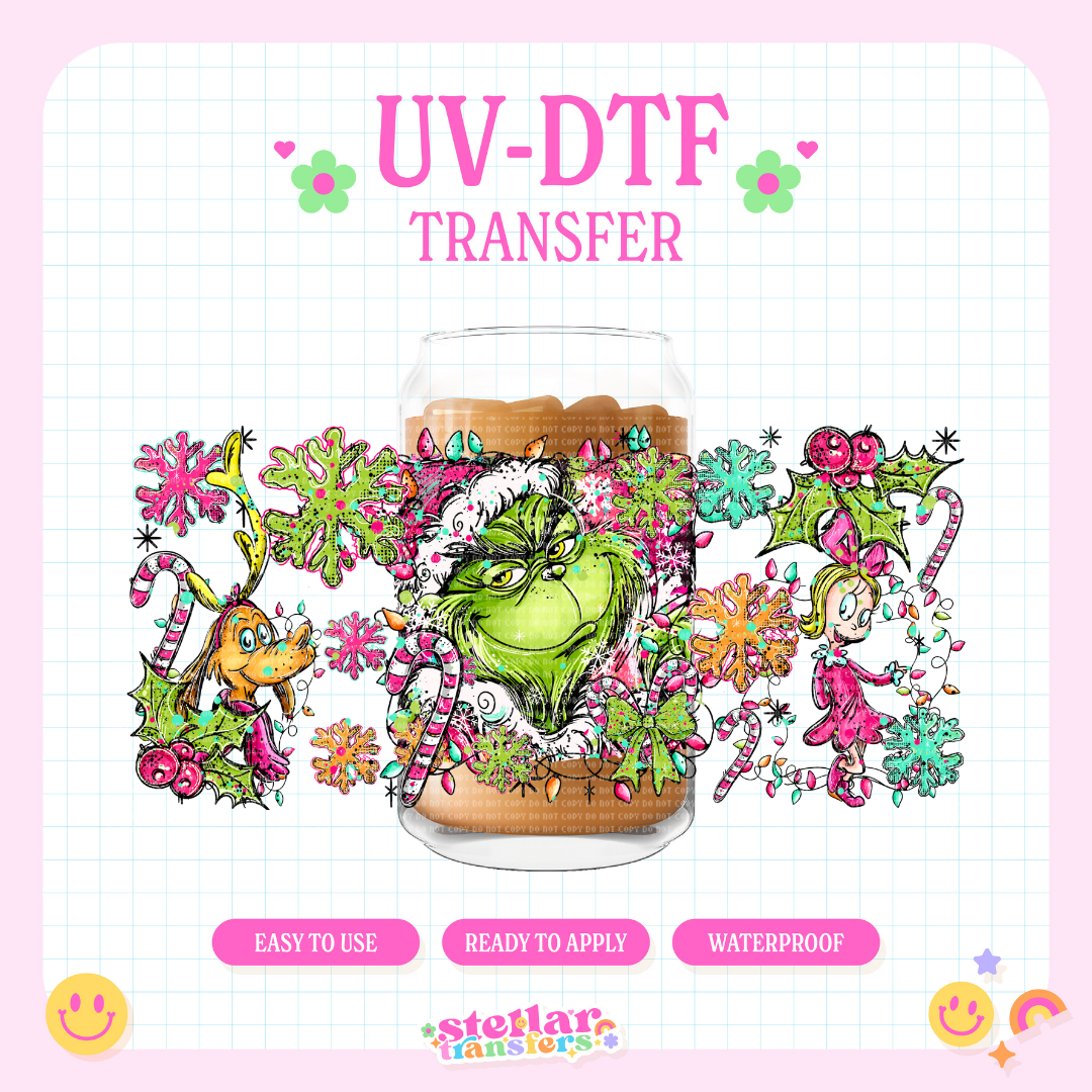 THE GRNCH - 16 OZ UV DTF