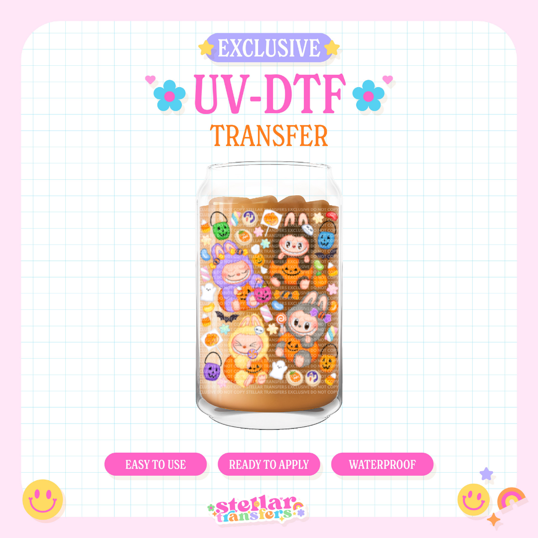 BUBU PUMPKIN EXCLUSIVE - UV DTF DECAL