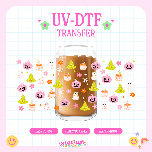 CUTE SPOOKY - 16 OZ UV DTF